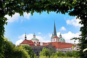 Image showing Cityscape of Prague in summer. 