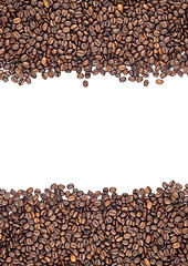 Image showing Brown roasted coffee beans