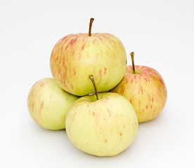 Image showing Some natural apples