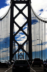 Image showing Cars on Bay Bridge