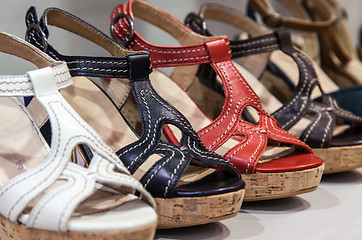 Image showing Feminine Sandals