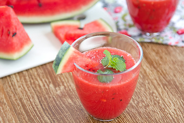 Image showing Watermelon juice [smoothie]