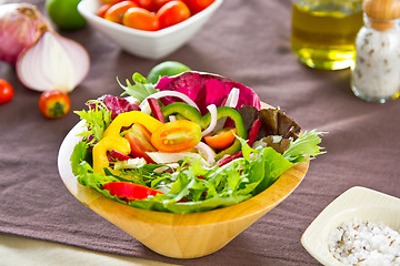 Image showing Fresh Vegetables salad