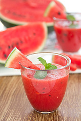 Image showing Watermelon juice [smoothie]