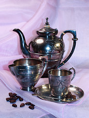 Image showing Old silver