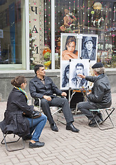 Image showing Street artist