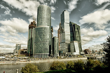 Image showing Moscow business center