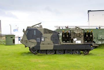 Image showing Tracked Missile Launching Vehicle