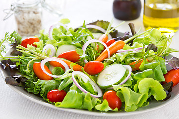 Image showing Vegetables salad