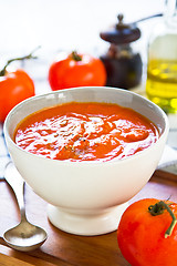 Image showing Tomato soup