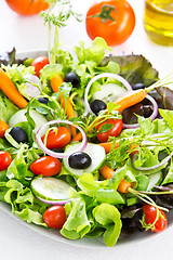 Image showing Vegetables salad