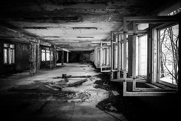 Image showing Abandoned Corridor in Chernobyl