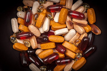 Image showing Closeup of some medicine