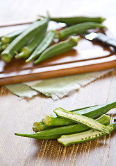 Image showing Okra