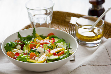 Image showing Avocado with Mango and Pomegranate salad