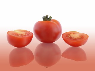 Image showing Red tomatoes