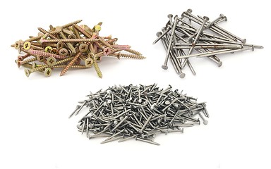 Image showing Nails and screws collection