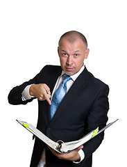 Image showing man in a business suit