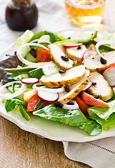 Image showing   	 Grilled chicken salad