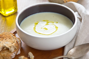 Image showing Cauliflower soup