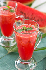 Image showing Watermelon smoothie 