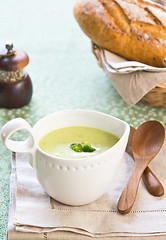 Image showing Broccoli soup