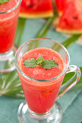 Image showing Watermelon smoothie