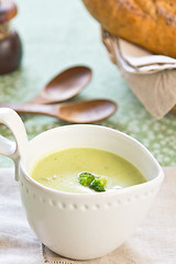 Image showing Broccoli soup