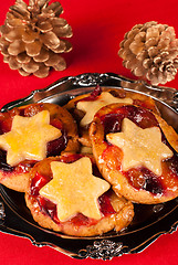 Image showing Christmas pies