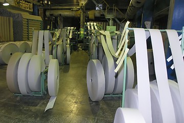 Image showing Paper factory