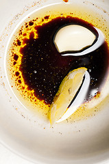 Image showing extra virgin olive oil and balsamic vinegar 