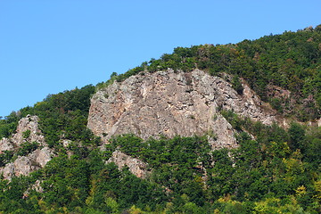 Image showing rocks and forest