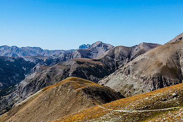 Image showing Footpath at High Altitude