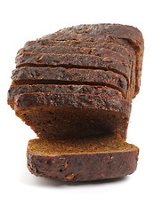 Image showing Slices of Brown Bread