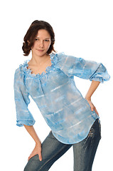 Image showing woman in jeans