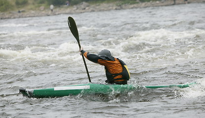 Image showing Kayaker