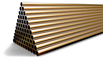 Image showing metal pipes