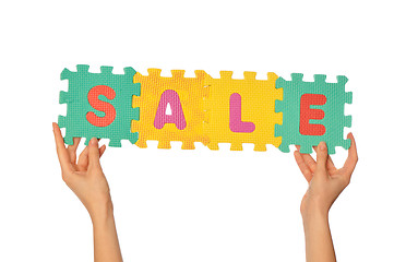 Image showing word sale