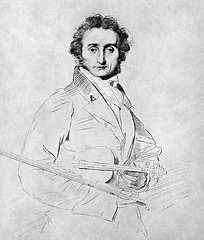Image showing Niccolo Paganini