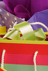Image showing Background of Gift Bags
