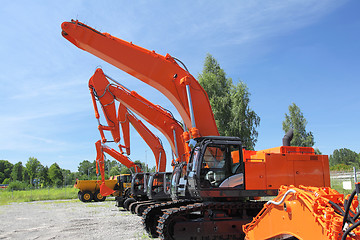 Image showing Excavator