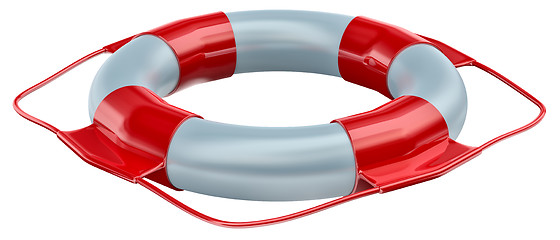 Image showing lifebuoy as life saving equipment