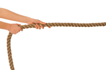 Image showing tug of war