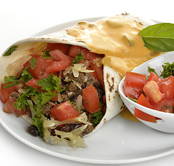 Image showing Burrito