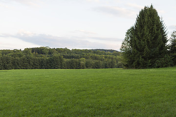 Image showing landscape with grassland in south germany