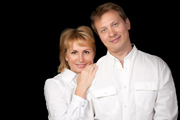 Image showing vportrait of a beautiful couple