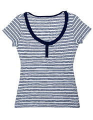 Image showing Women's Sports striped shirt