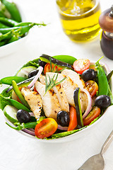 Image showing   	 Grilled chicken salad
