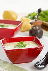 Image showing Potato soup