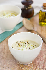 Image showing Celery and Cauliflower soup